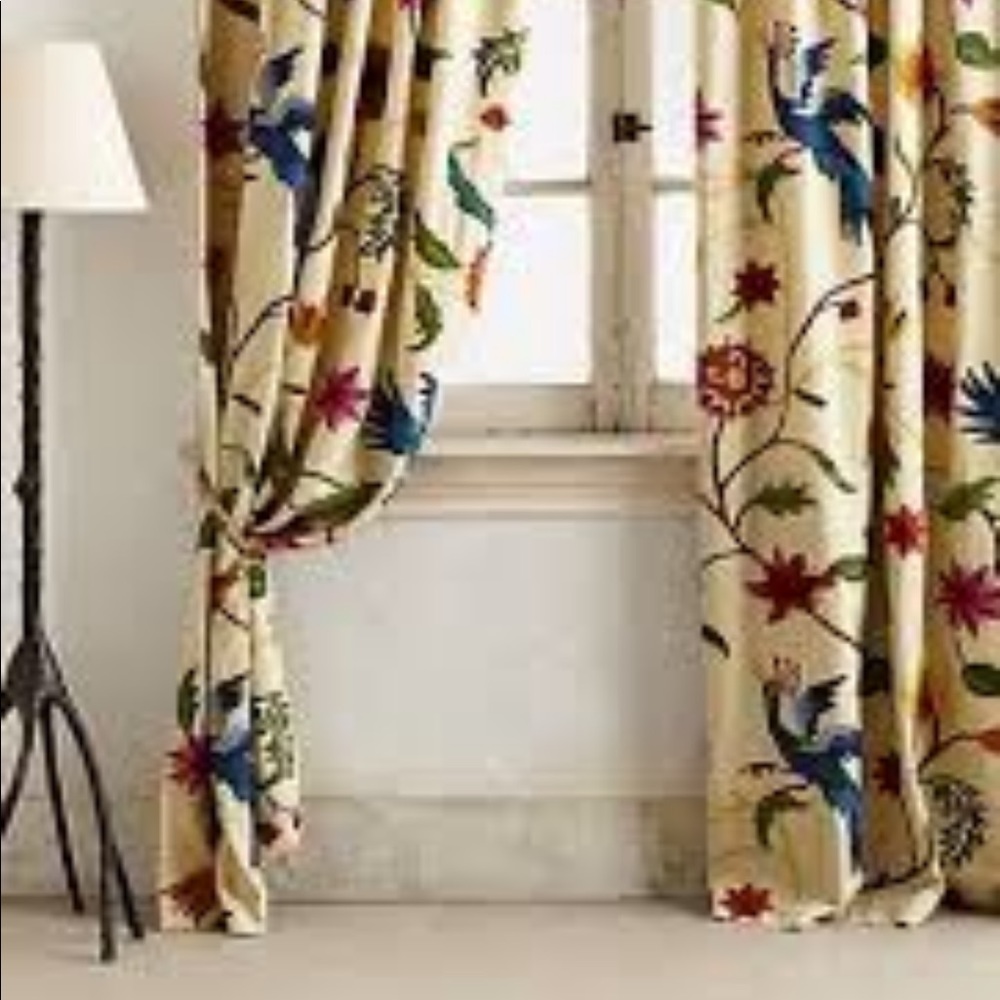 Anthropologie Mantadia HTF curtains - pair